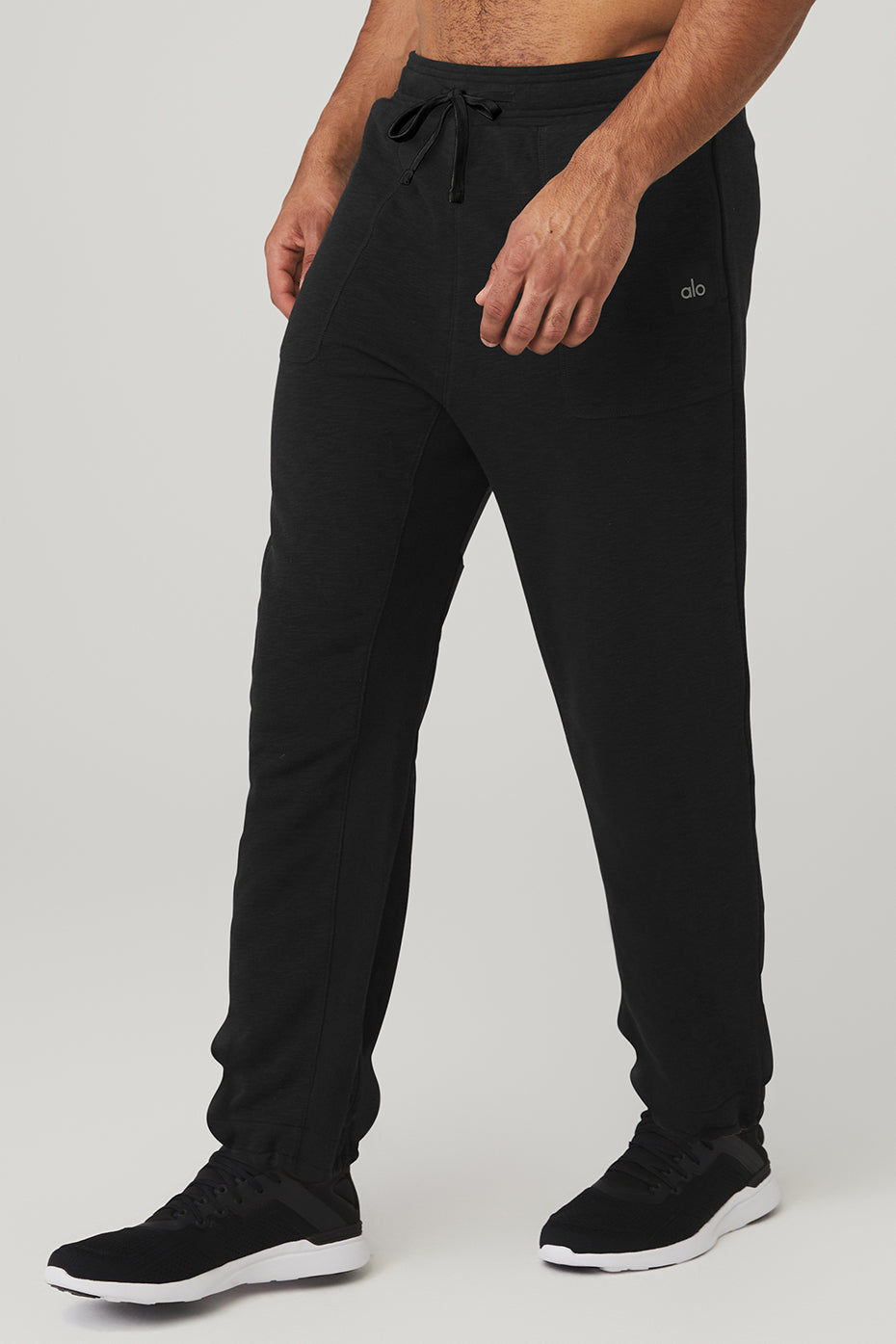 The Qualifier Pant - Black Slub