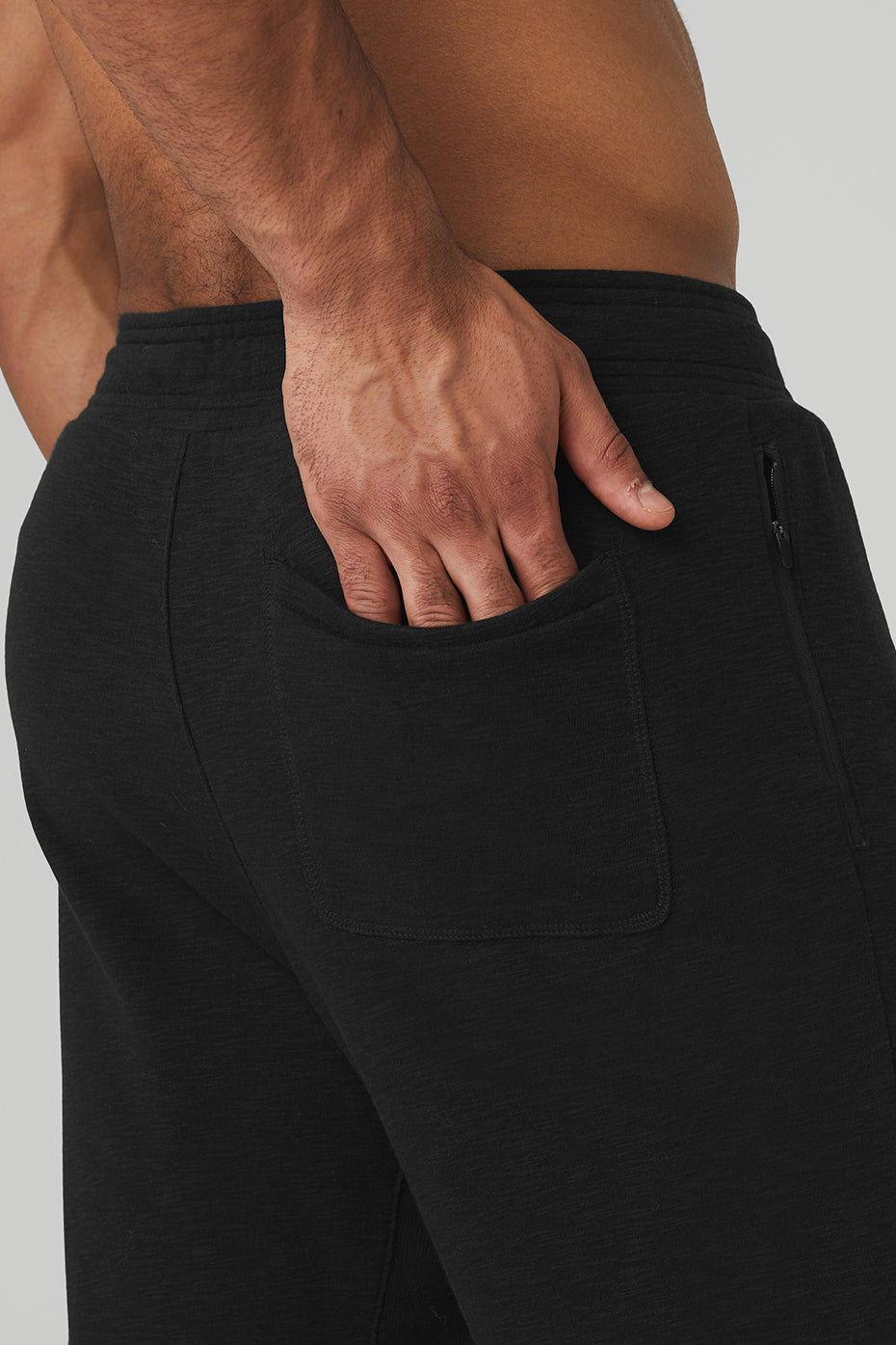 The Qualifier Pant - Black Slub