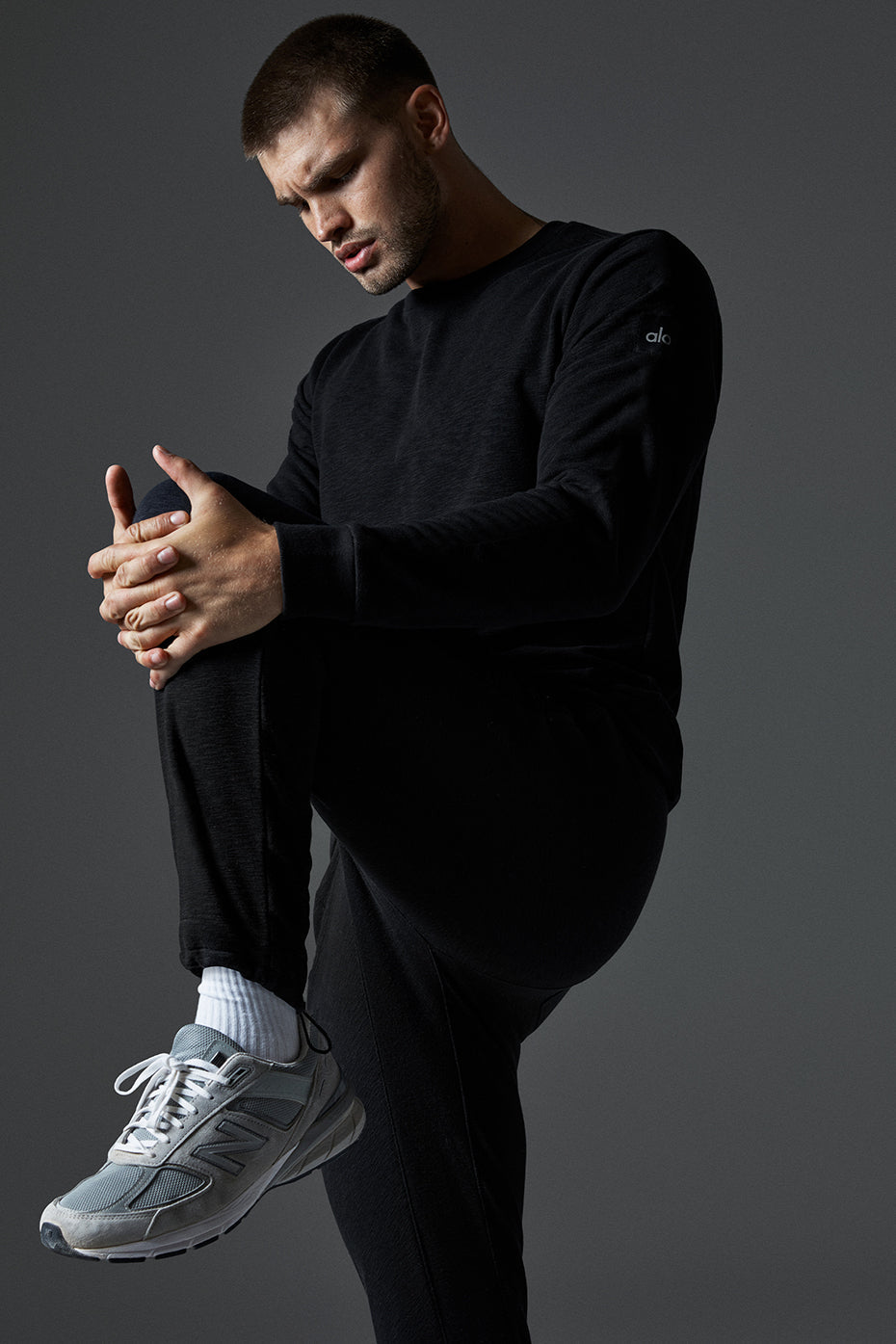 The Qualifier Pant - Black Slub
