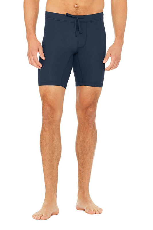 9” Warrior Compression Short - Rich Navy