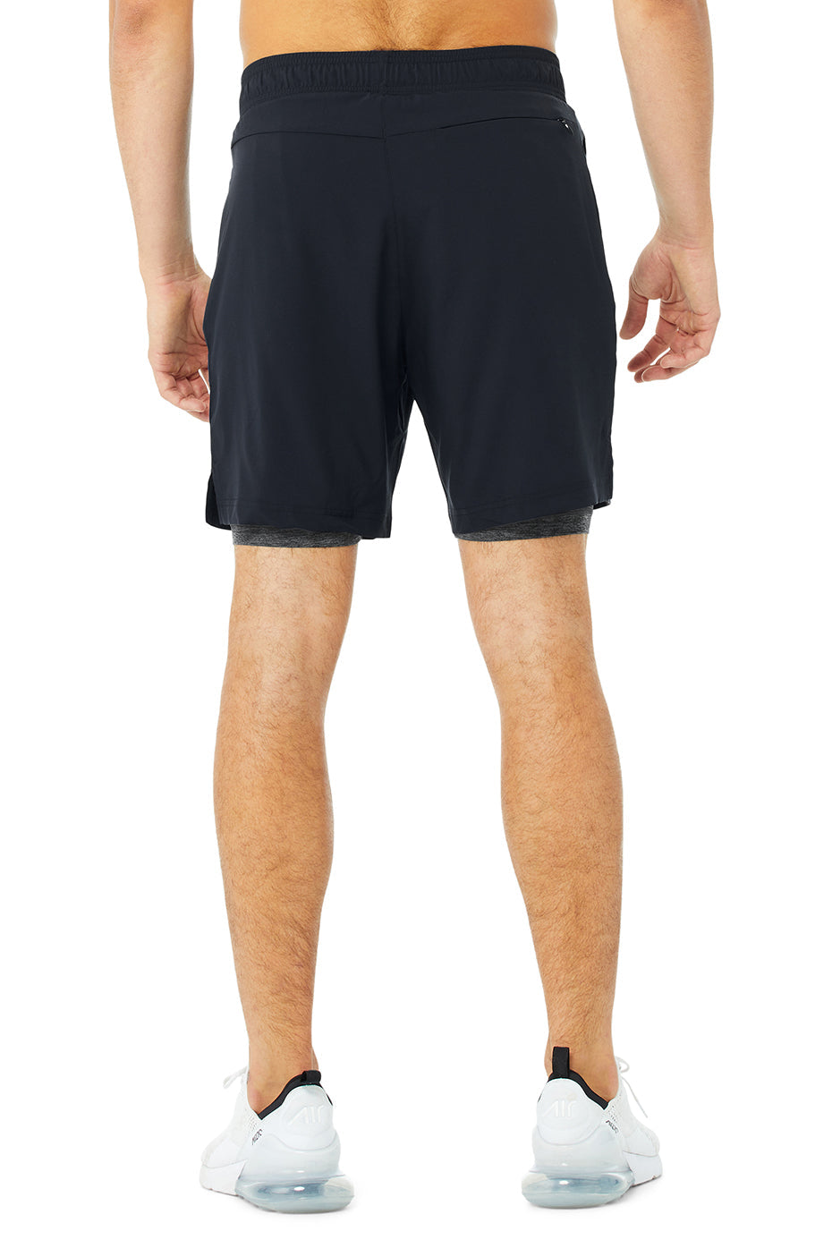7" Unity 2-In-1 Short - Dark Navy/Dark Grey Marl
