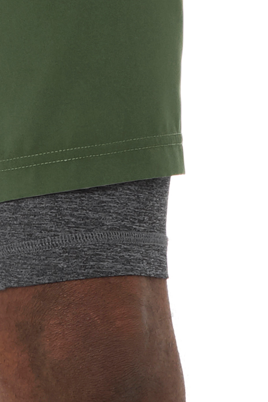 7" Unity 2-In-1 Short - Hunter/Dark Grey Marl