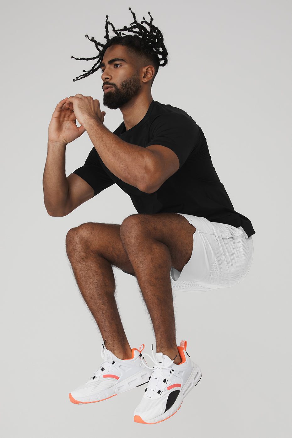 7" Traction Short - White