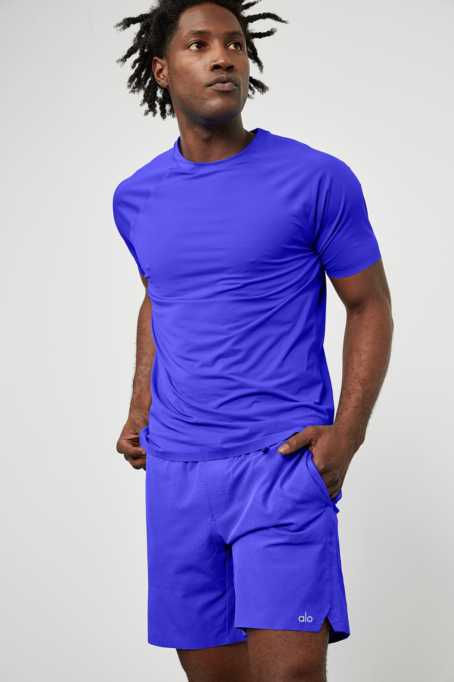 7" Traction Short - Alo Blue