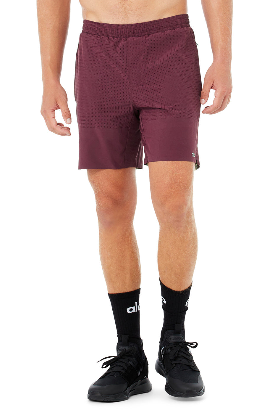 7" Traction Short - Varsity Cardinal