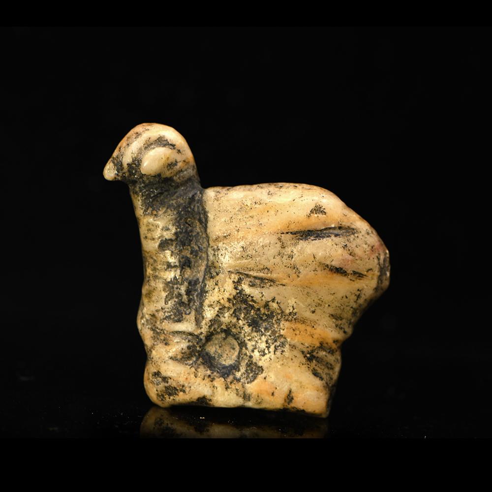 A rare Mesopotamian Bird Amulet, Uruk/Jemdet Nasr Period, ca 4000 - 2900 BCE