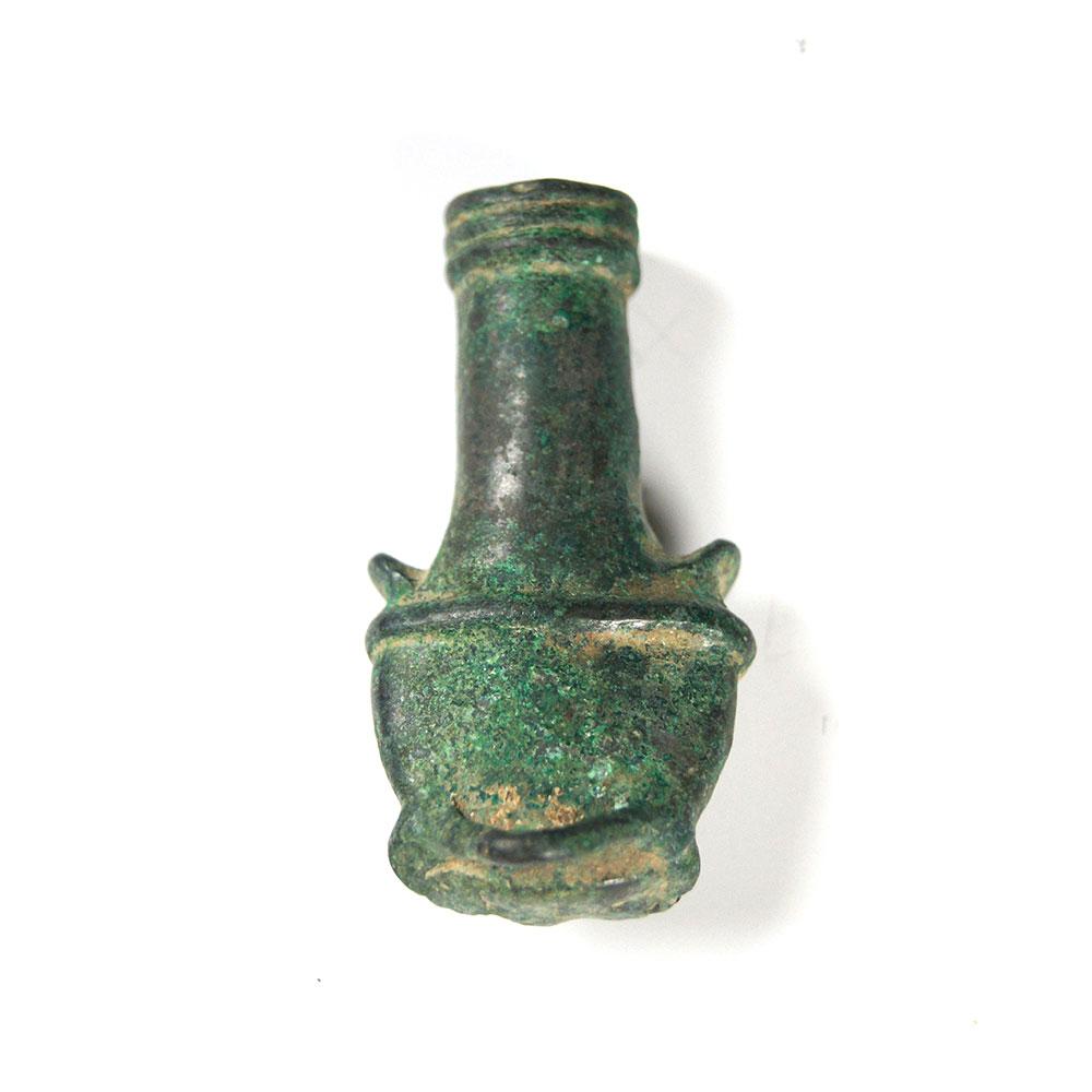 A Luristan zoomorphic Whetstone Handle, ca. 8th - 7th Centuries BCE