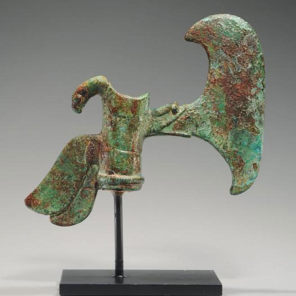 An Elamite Bronze Shaft-Hole Axehead, ca. early 2nd Millennium BCE