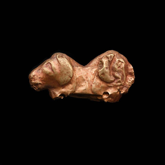 A rare Scythian Gold Lion, ca. 1st millennium BCE