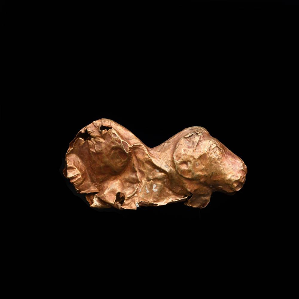 A rare Scythian Gold Lion, ca. 1st millennium BCE