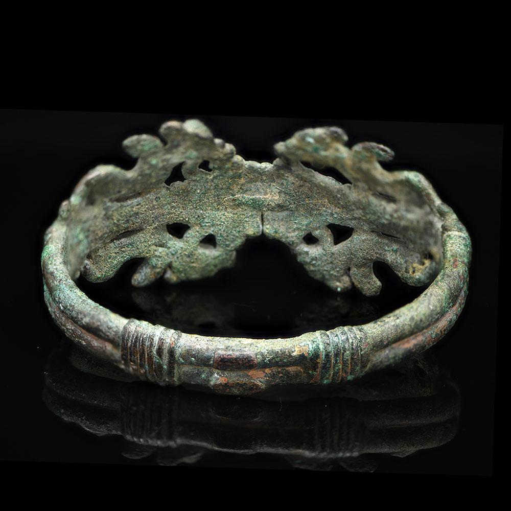 A Luristan Bronze Bracelet, ca. 1200 - 800 BCE