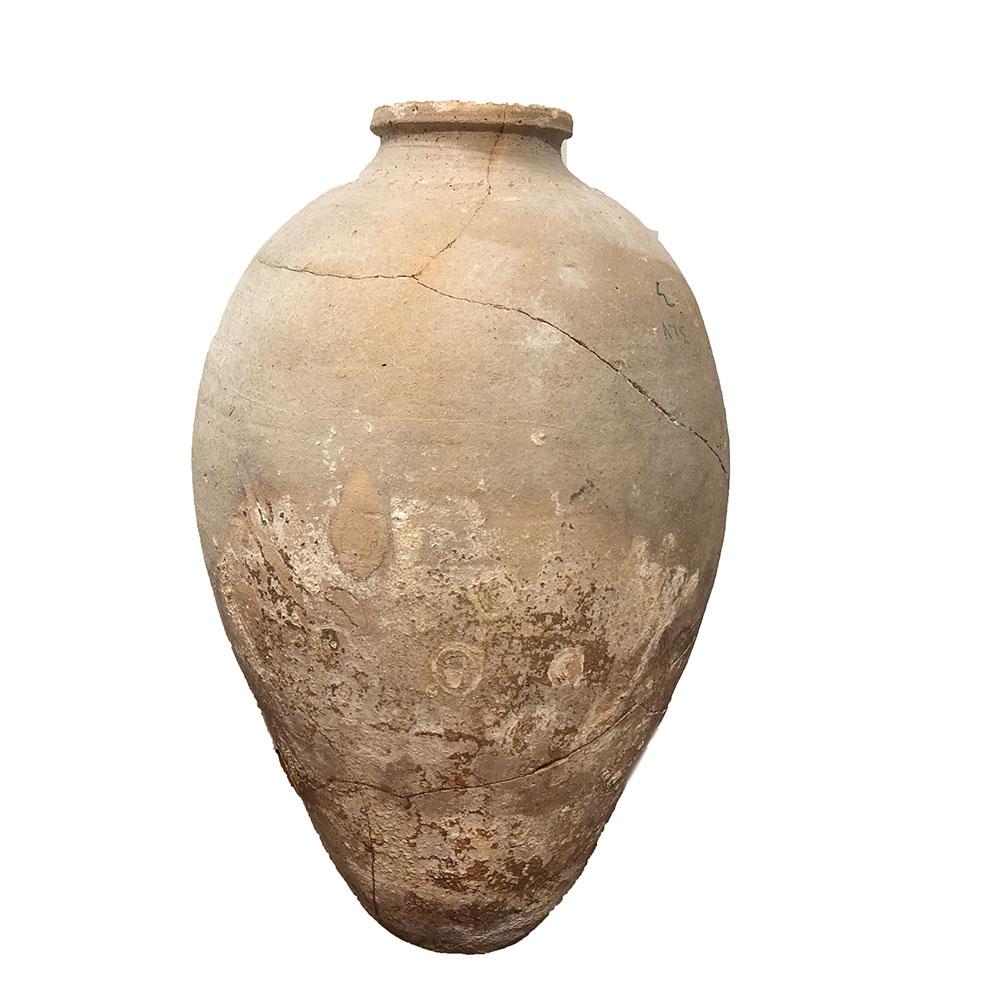 A large Canaanite Terracotta Pithos, Iron Age I-II, ca. 1400 - 800 BCE