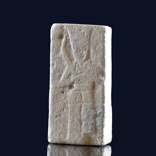 An important Phoenician Inscribed Limestone Plaque, ca. 1200 - 300 BCE