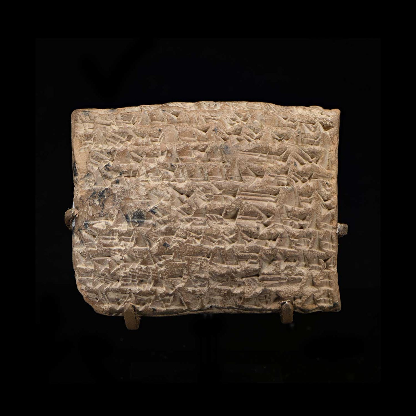 A large Babylonian cuneiform tablet, time of Hammurabi, ca. 1810 – 1750 BCE