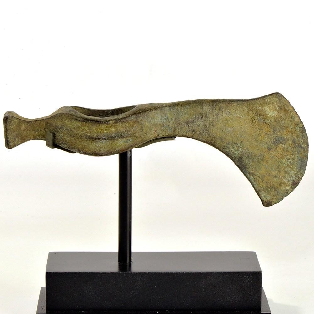 A bronze Axehead, Koban Culture, ca. 9th - 8th century BCE