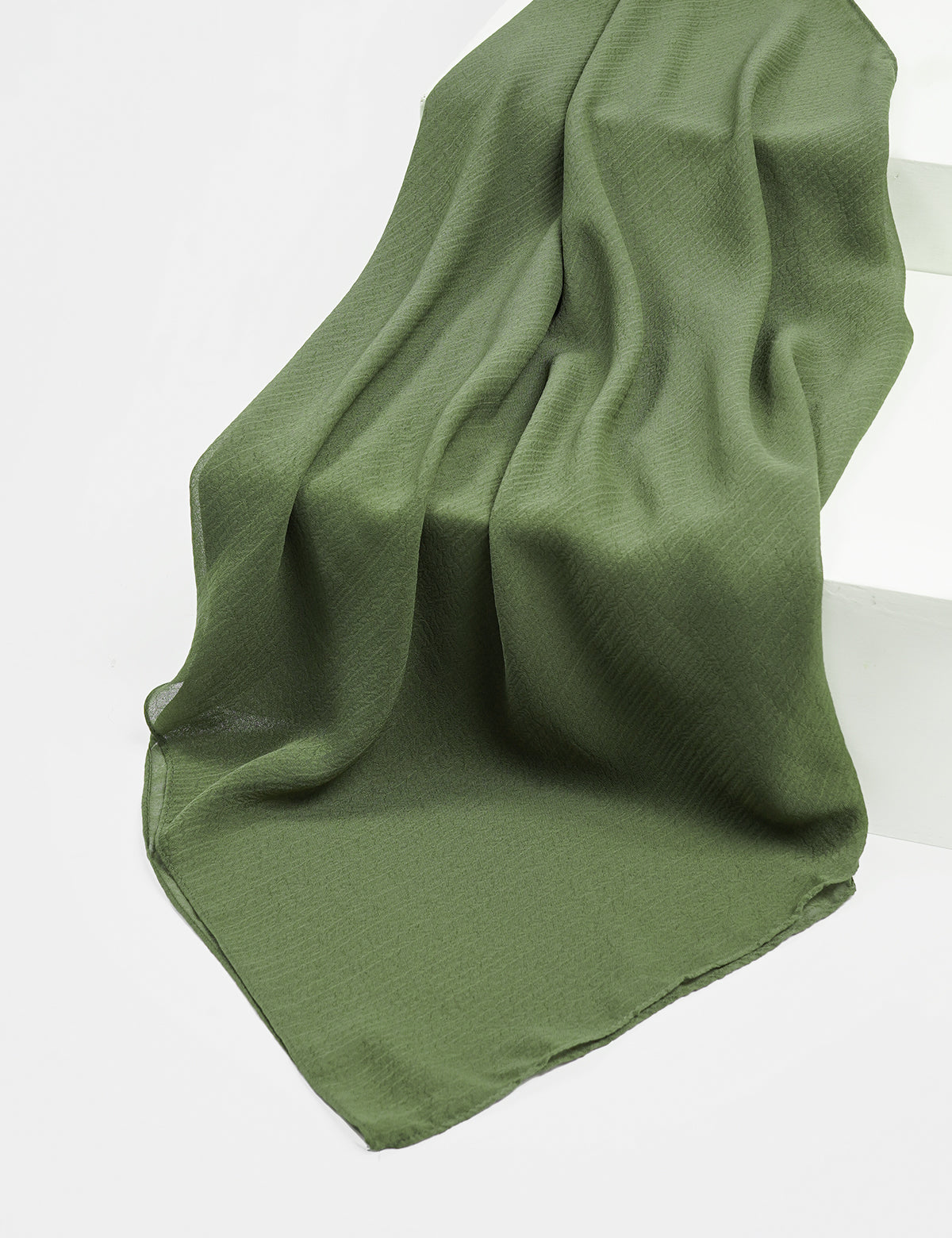 Marble Chiffon Hijabs -  Olive