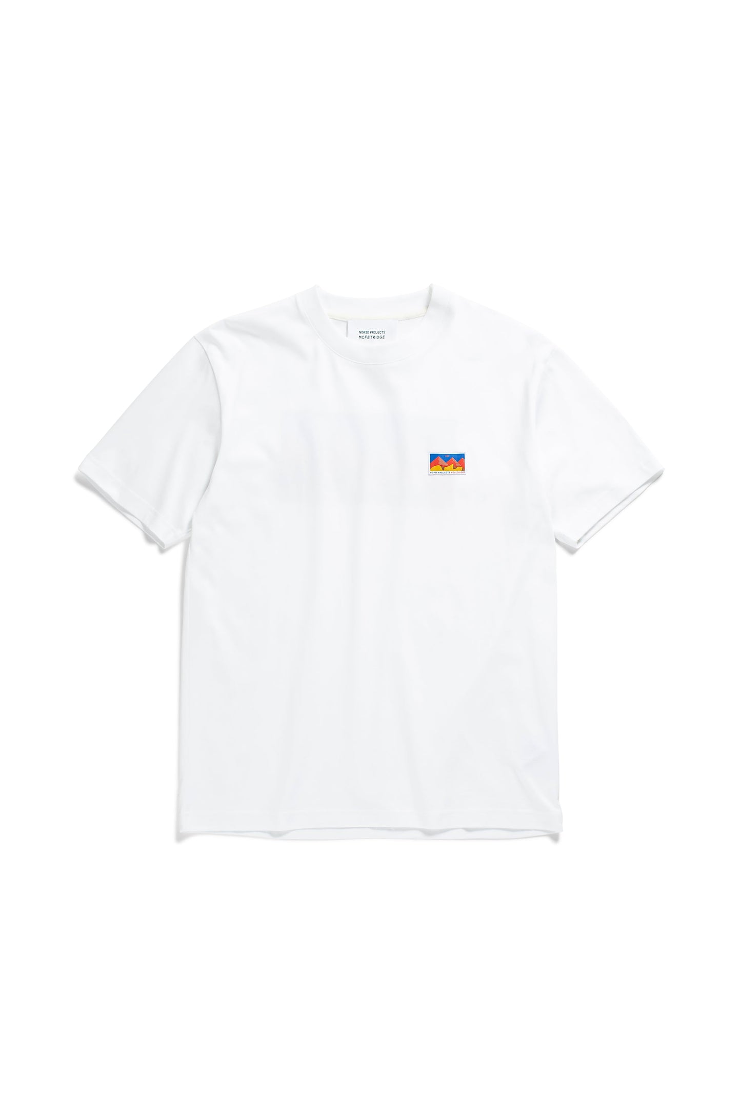 Norse Projects x GM Johannes Mountains T-Shirt in White