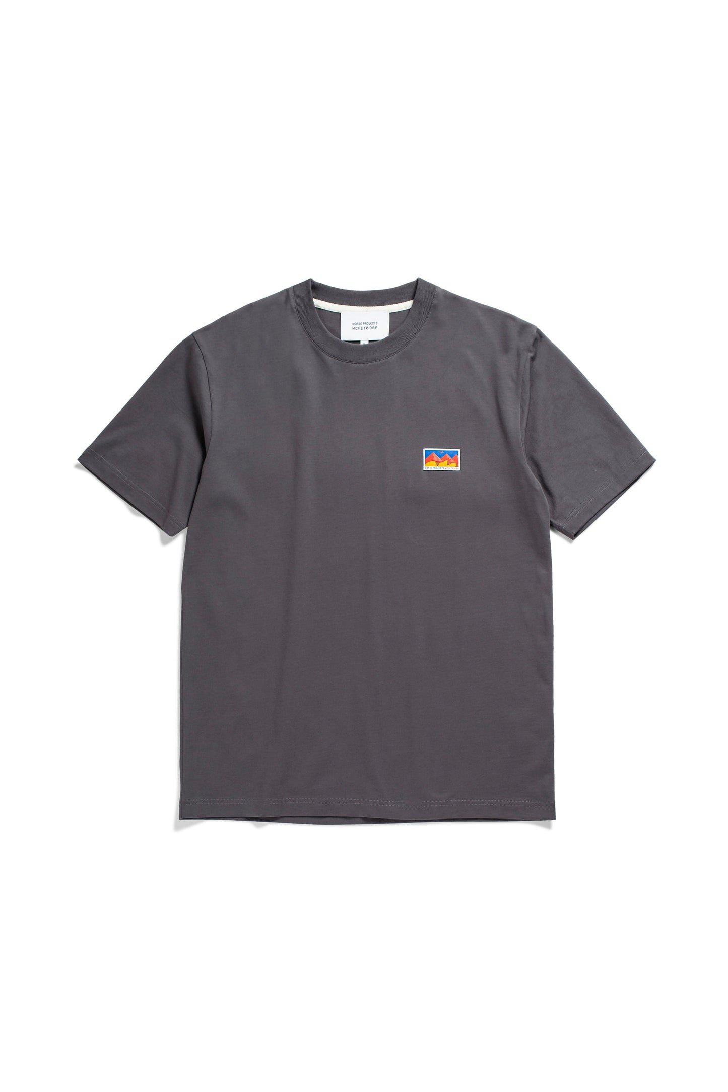 Norse Projects x GM Johannes Mountains T-Shirt in Grey