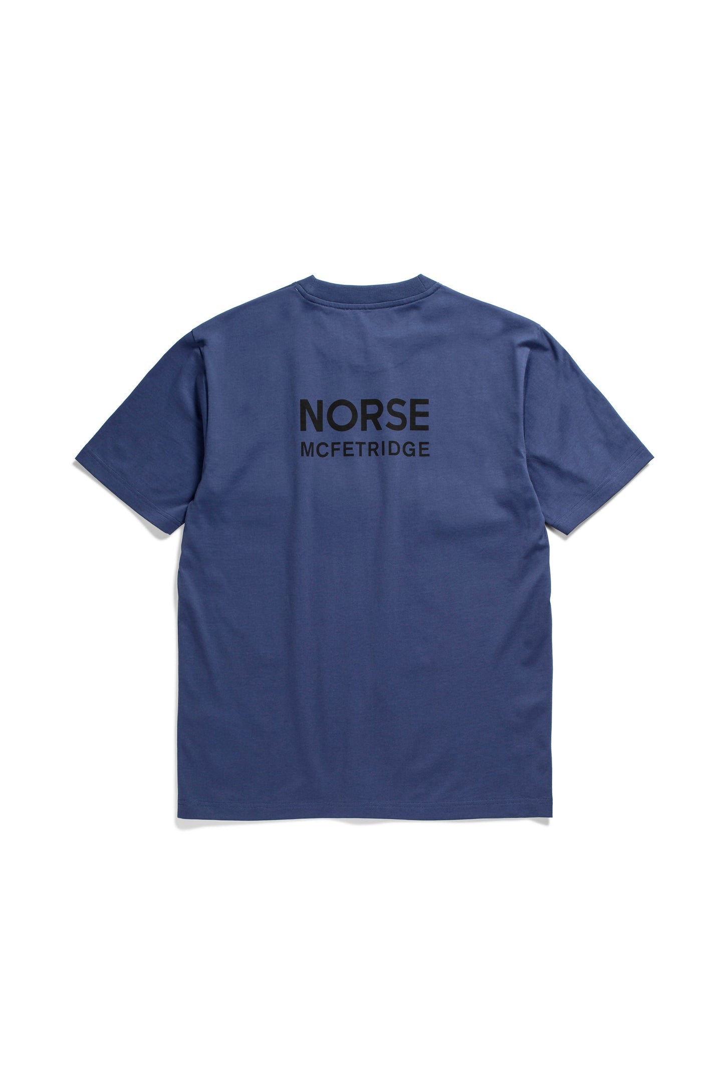 Norse Projects x GM Johannes Dancing Men T-Shirt in Hydrone Blue