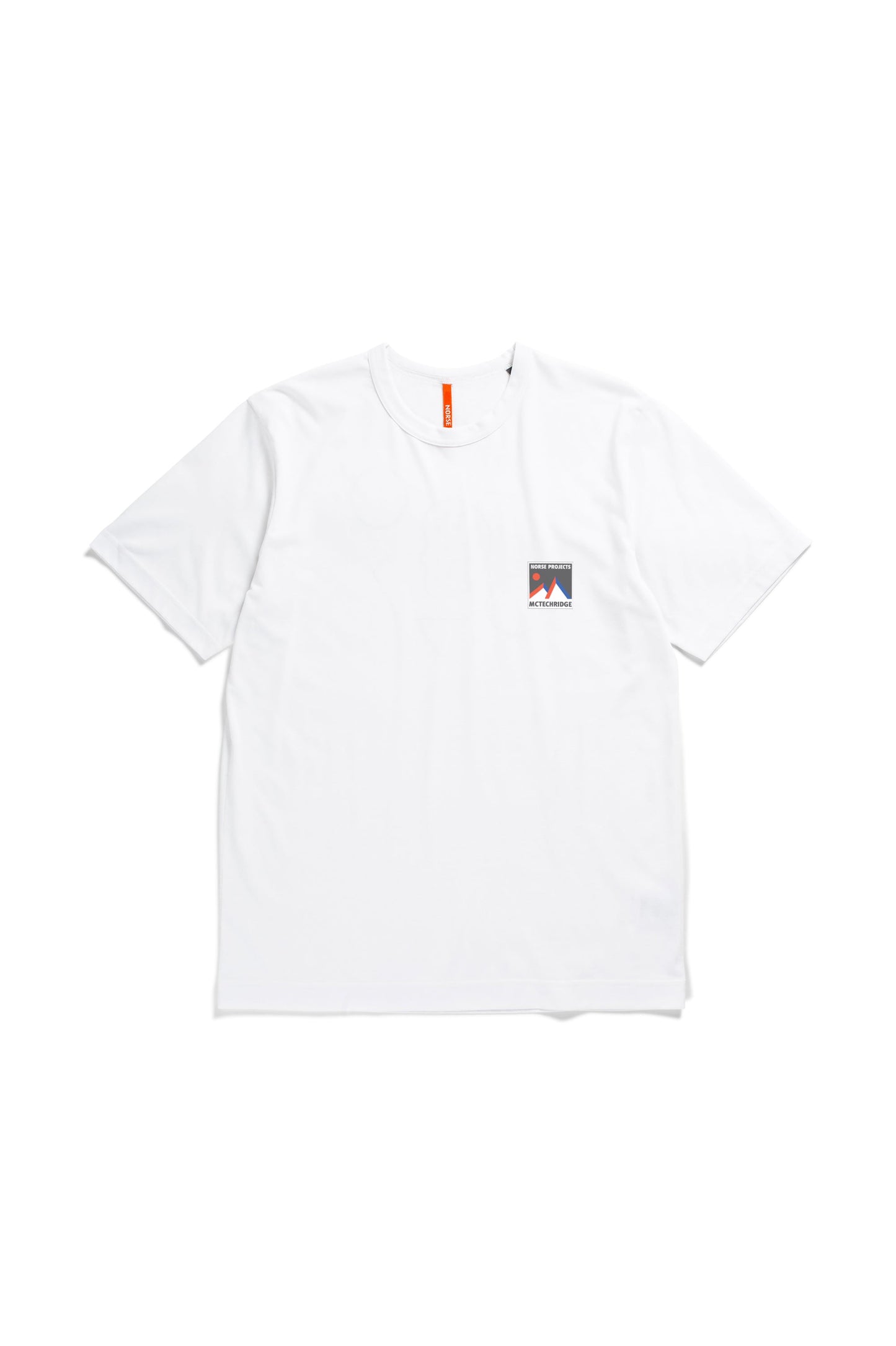 Norse Projects x GM Joakim McTechridge Bike Short Sleeve T-Shirt in White