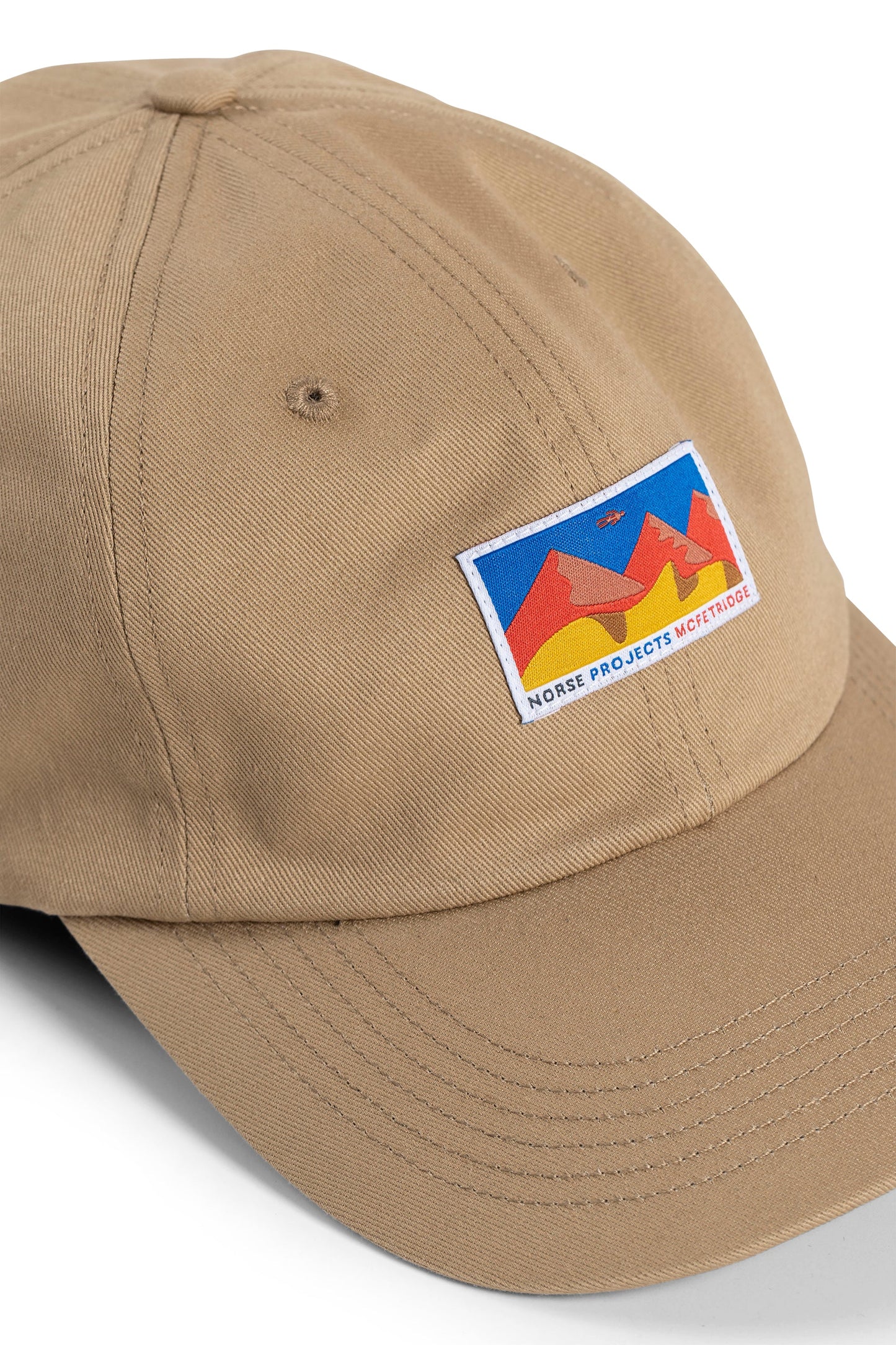 Norse Projects x GM Twill Cap in Khaki