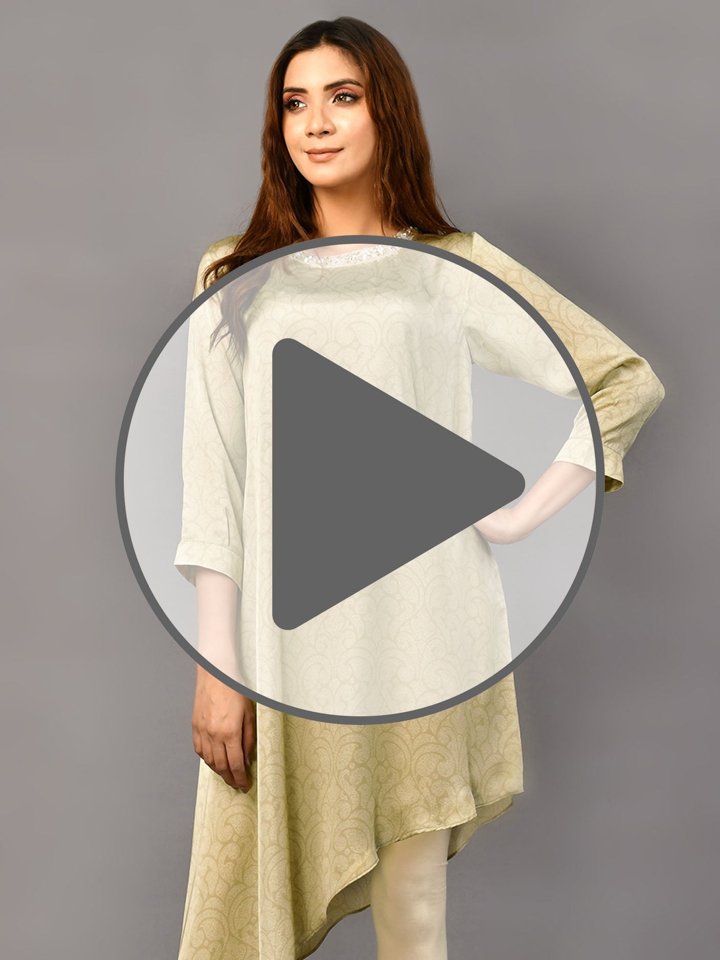Embellished Silk Shirt