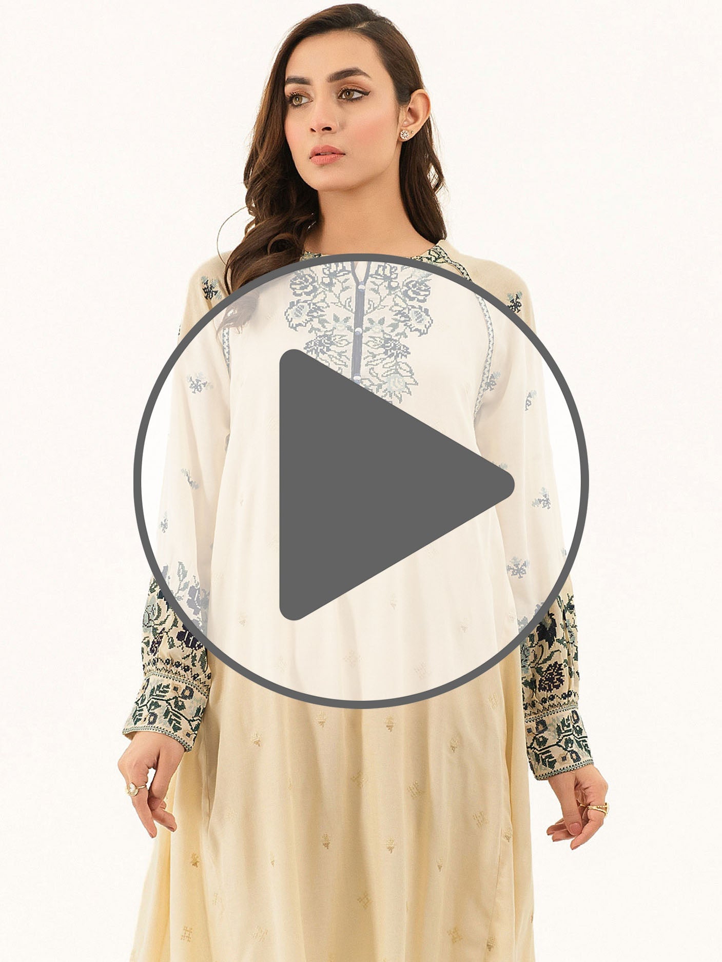 Embroidered Lawn Shirt