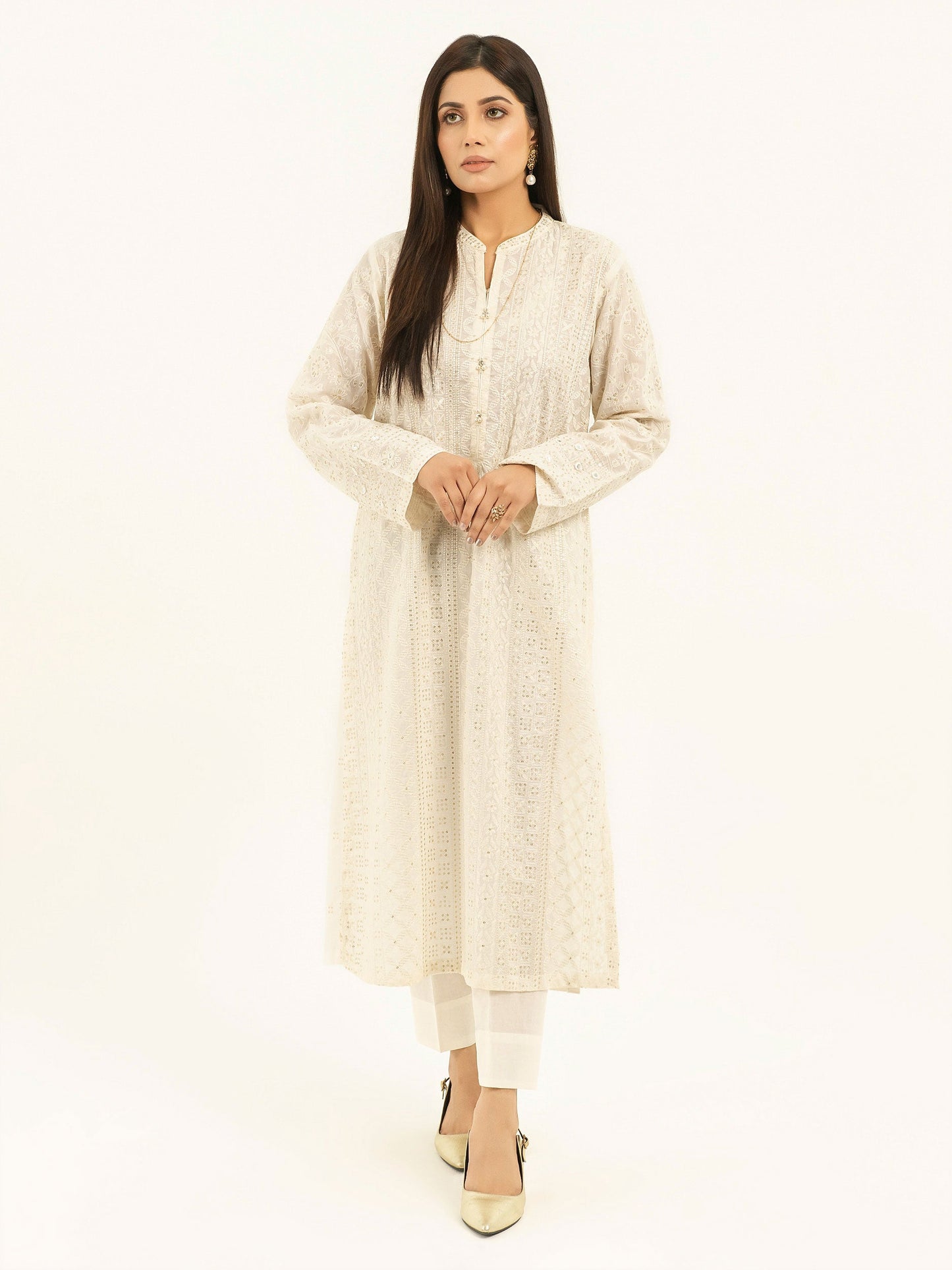 Embroidered Lawn Suit