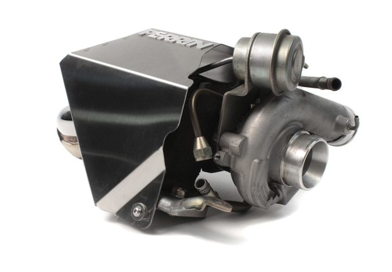 Perrin 04+ Subaru STi / 05-09 Legacy GT / 02-14 WRX / 05-13 Forester XT Brushed Turbo Heat Shield (perPSP-EXT-001)