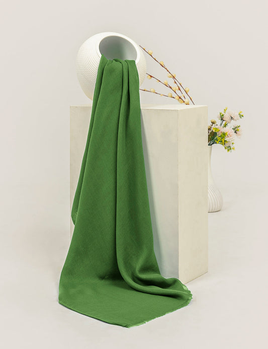 Plain Lawn Hijabs - Green