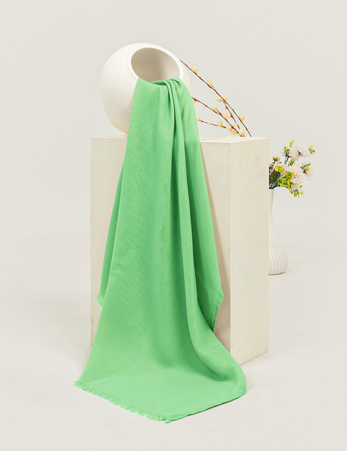 Plain Lawn Hijabs - Sea Foam