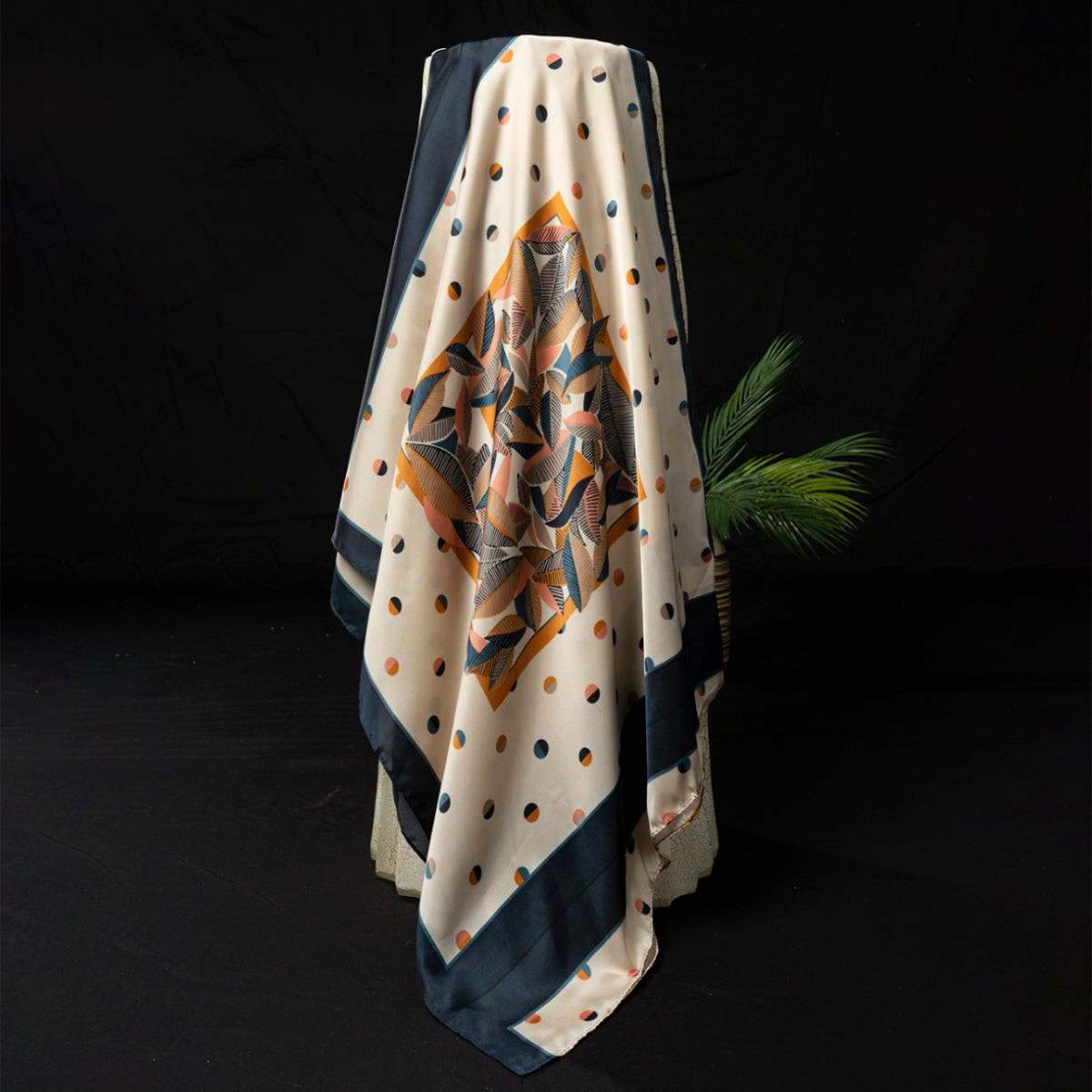 Printed Silk Hijabs - 01