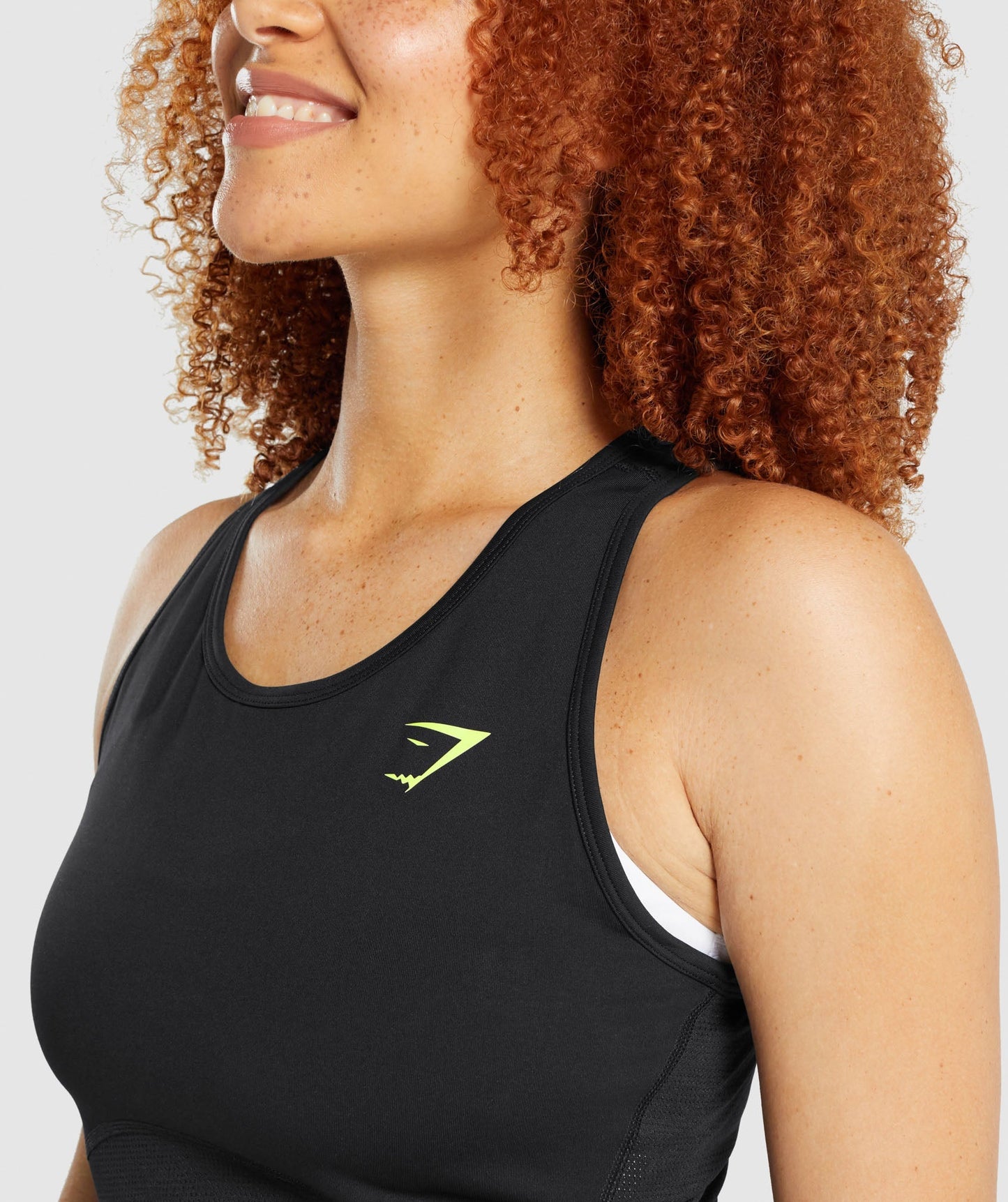 Gymshark Pulse Crop Tank - Black