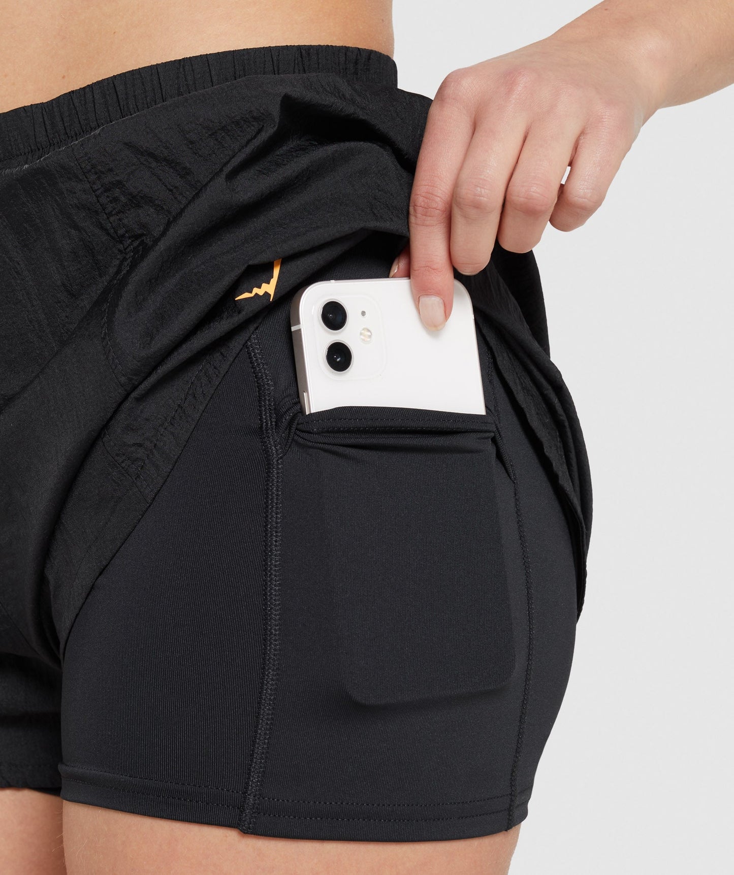 Gymshark Pulse 2 in 1 Shorts - Black