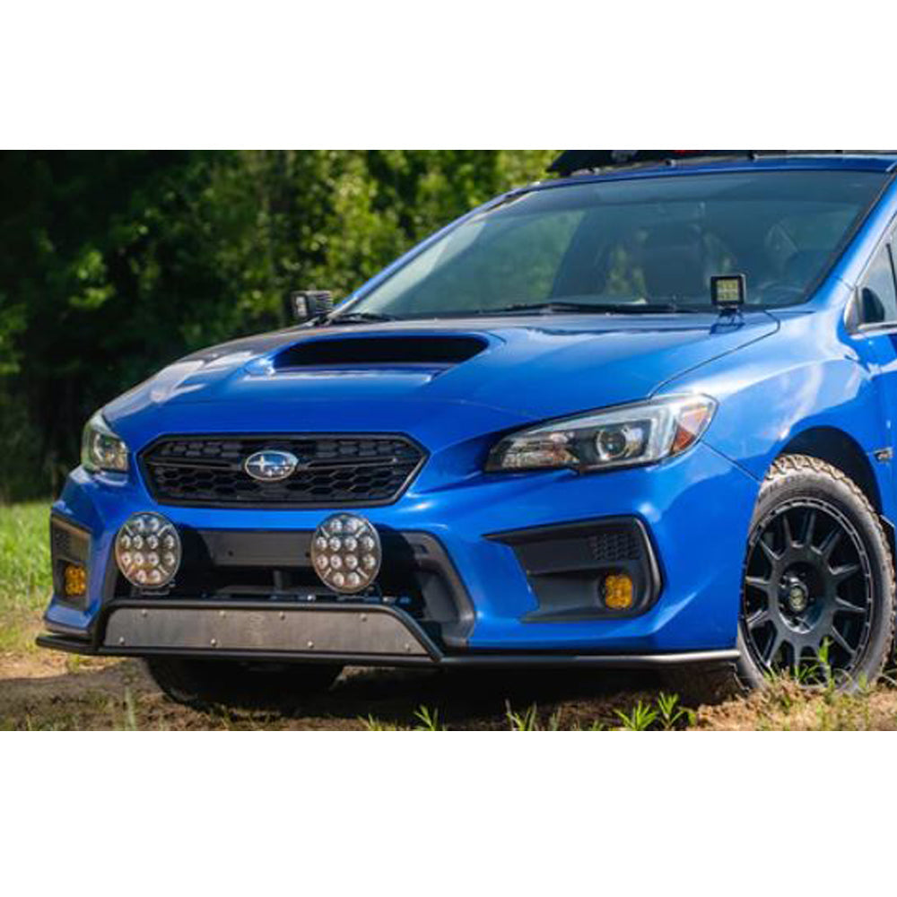 LP Aventure 15-20 Subaru WRX/STI Bumper Guard - Powder Coated (Incl Front Plate) (lpaFLP-WRX-15-SBG+OPC)