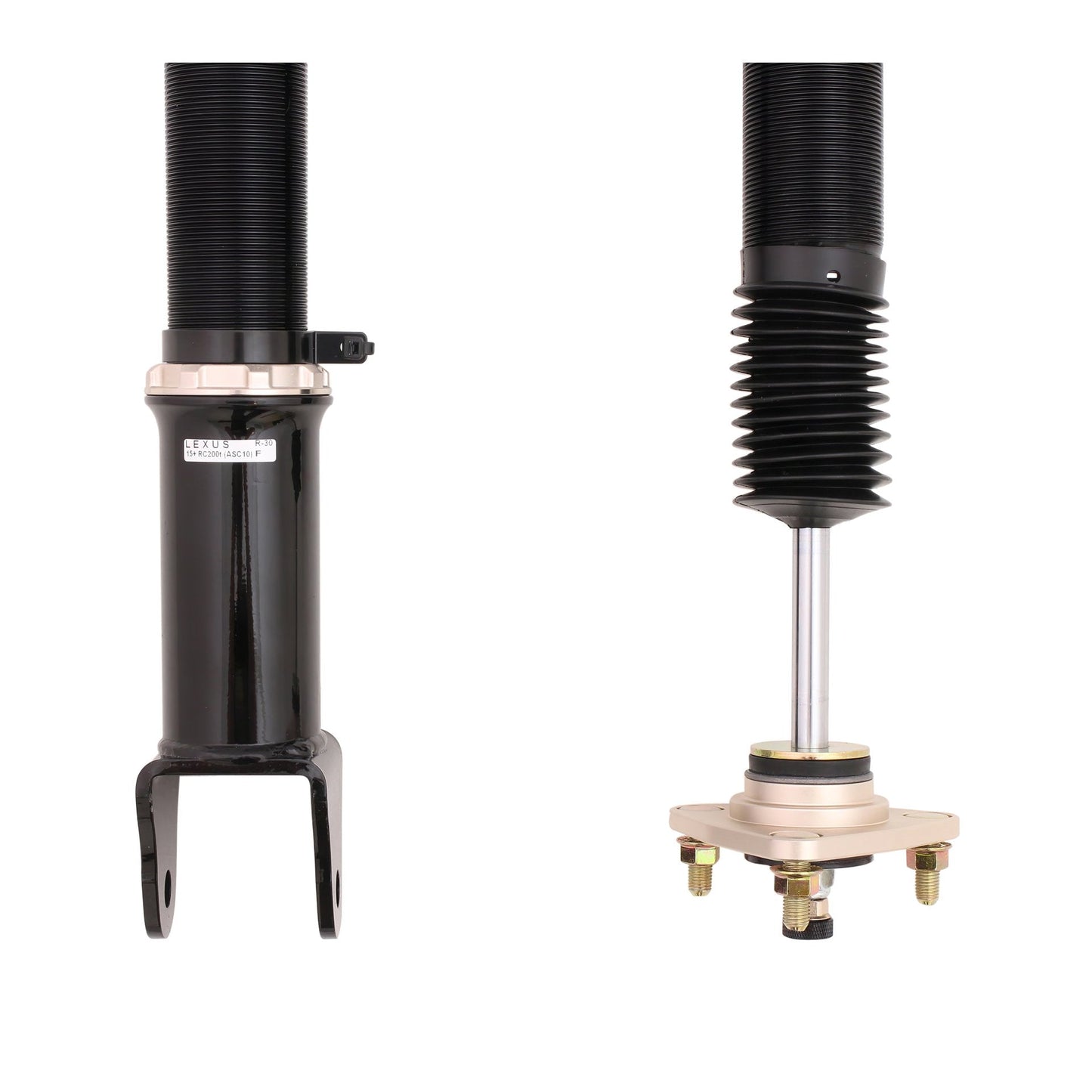 BC Racing BR Coilovers for 16-17 Lexus RC200t (R-30-BR