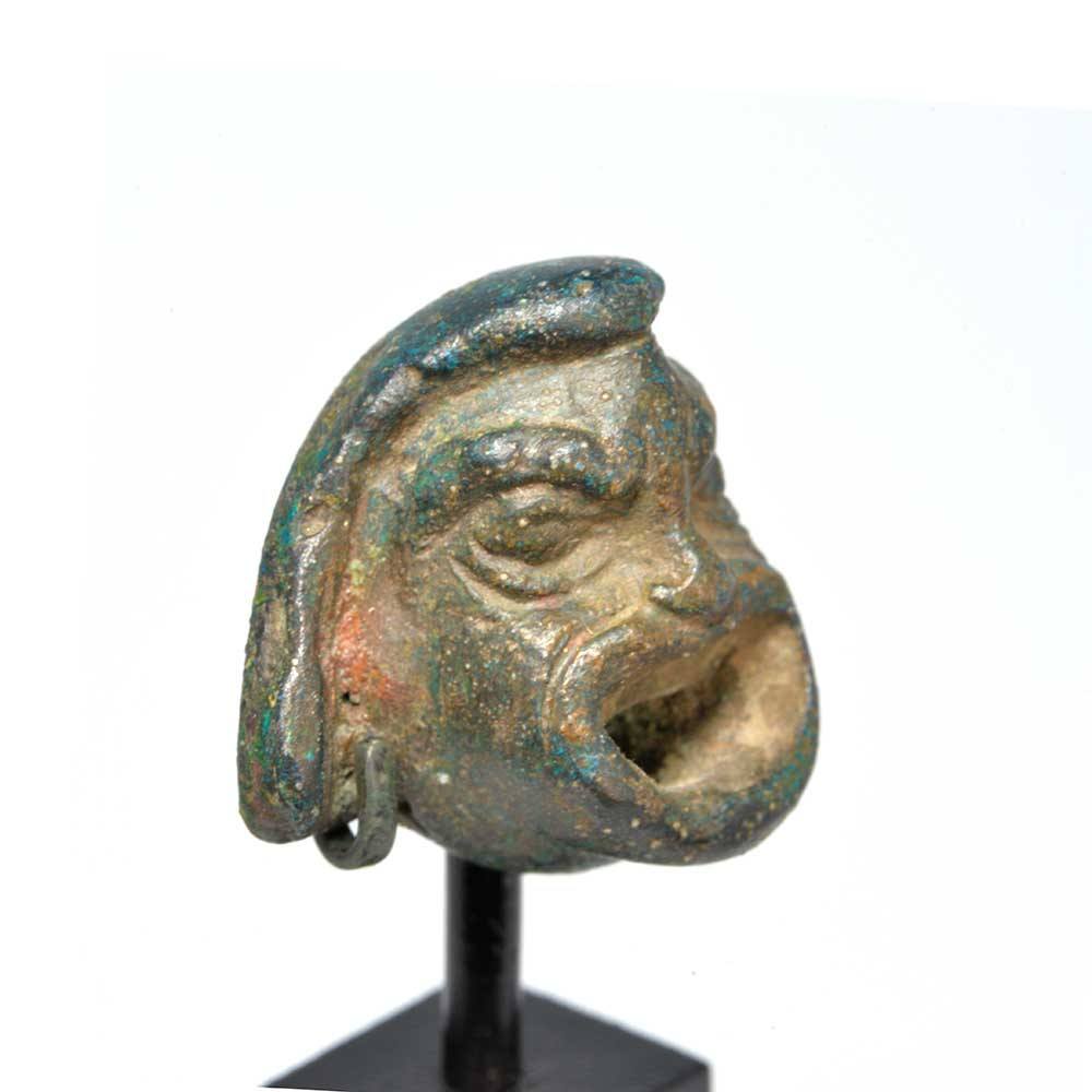 A Roman Actor's Mask Applique, Roman Period, ca. 1st - 2nd century CE