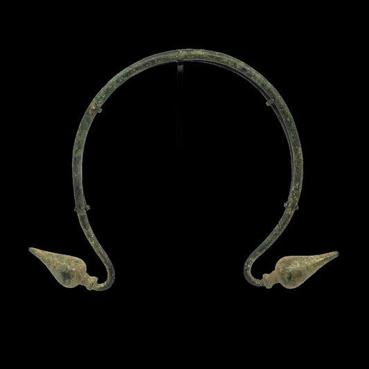 An Italic Bronze Torque, Villanovan Period, ca. 6th Century BCE
