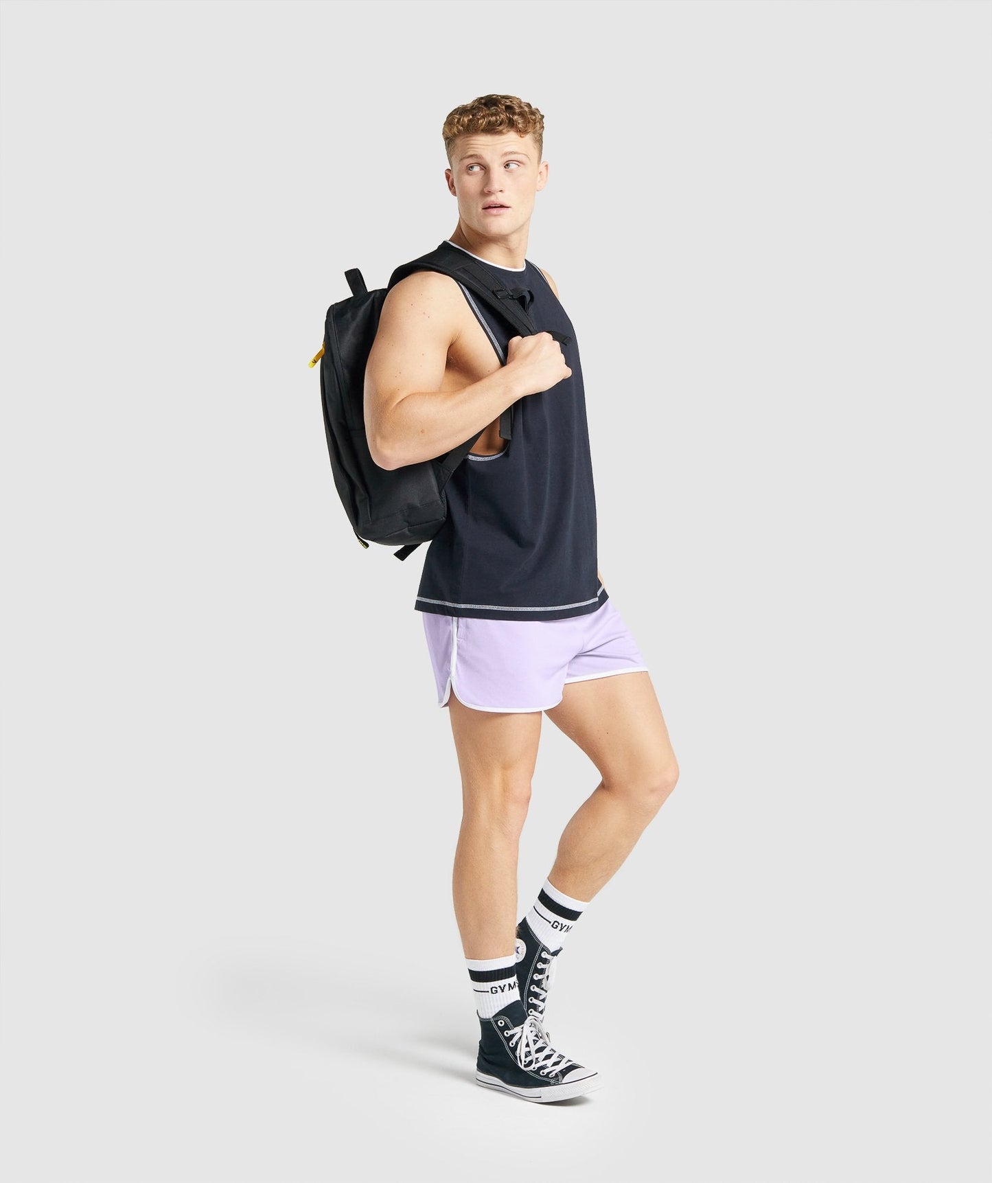Gymshark Recess 3" Quad Shorts - Light Purple
