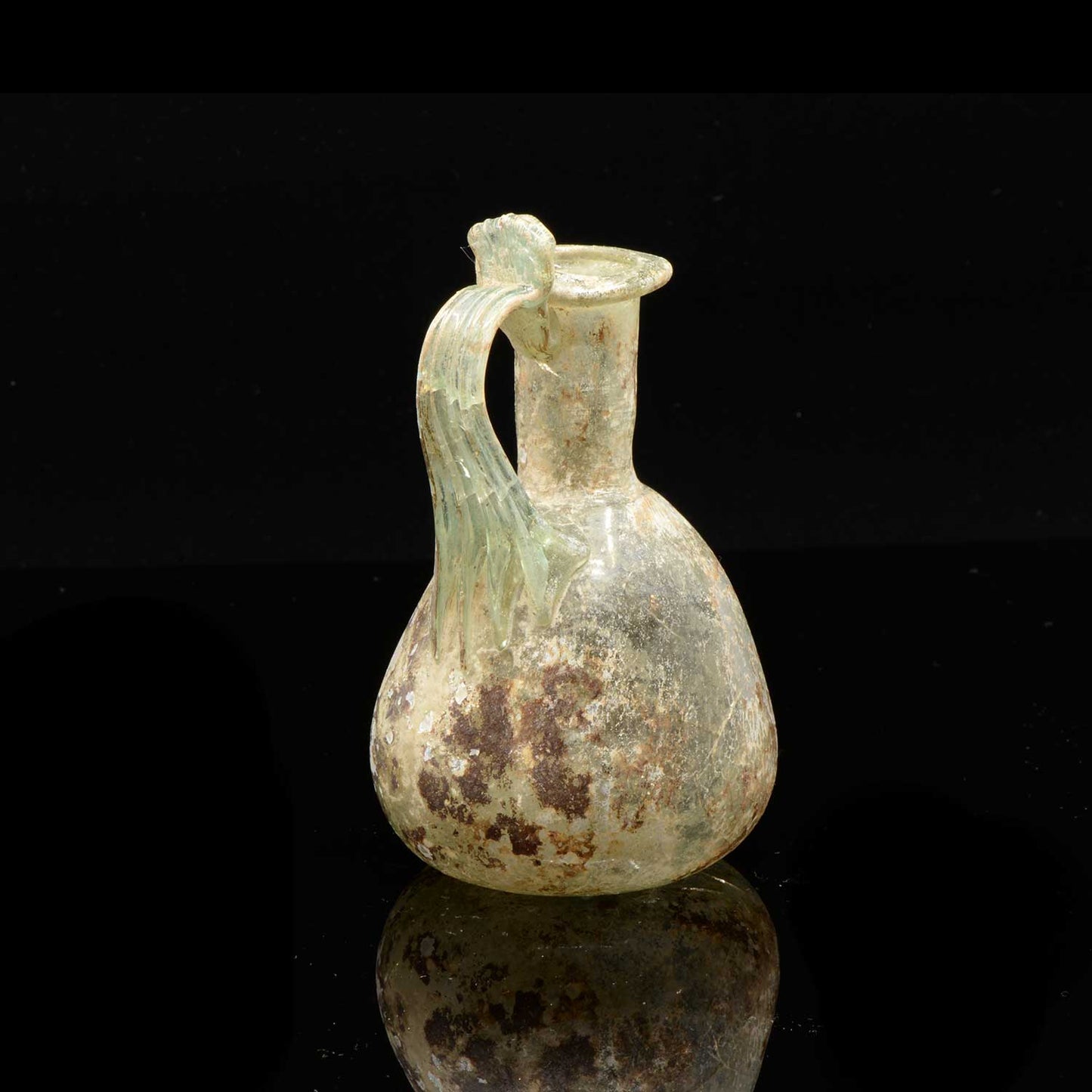 A Roman Glass Juglet, Roman Imperial, 1st Century CE