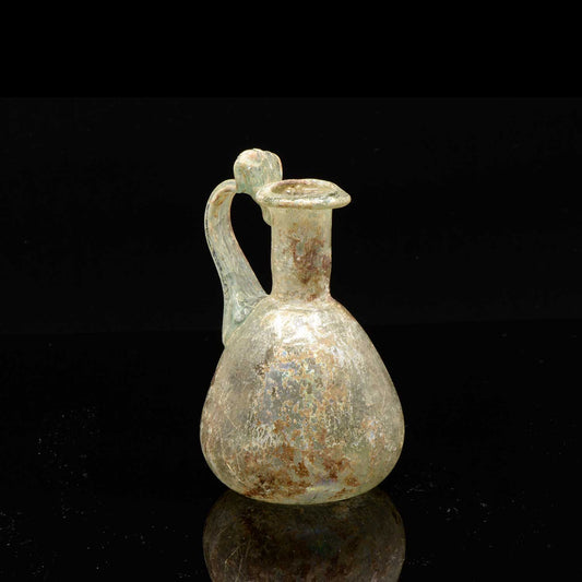 A Roman Glass Juglet, Roman Imperial, 1st Century CE