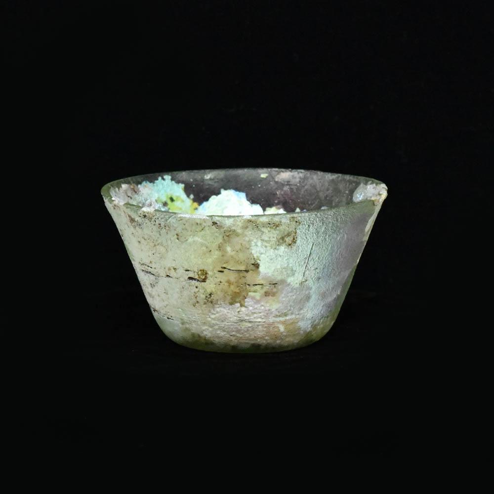 A Roman Miniature Glass Bowl, ca. 1st century BCE/CE