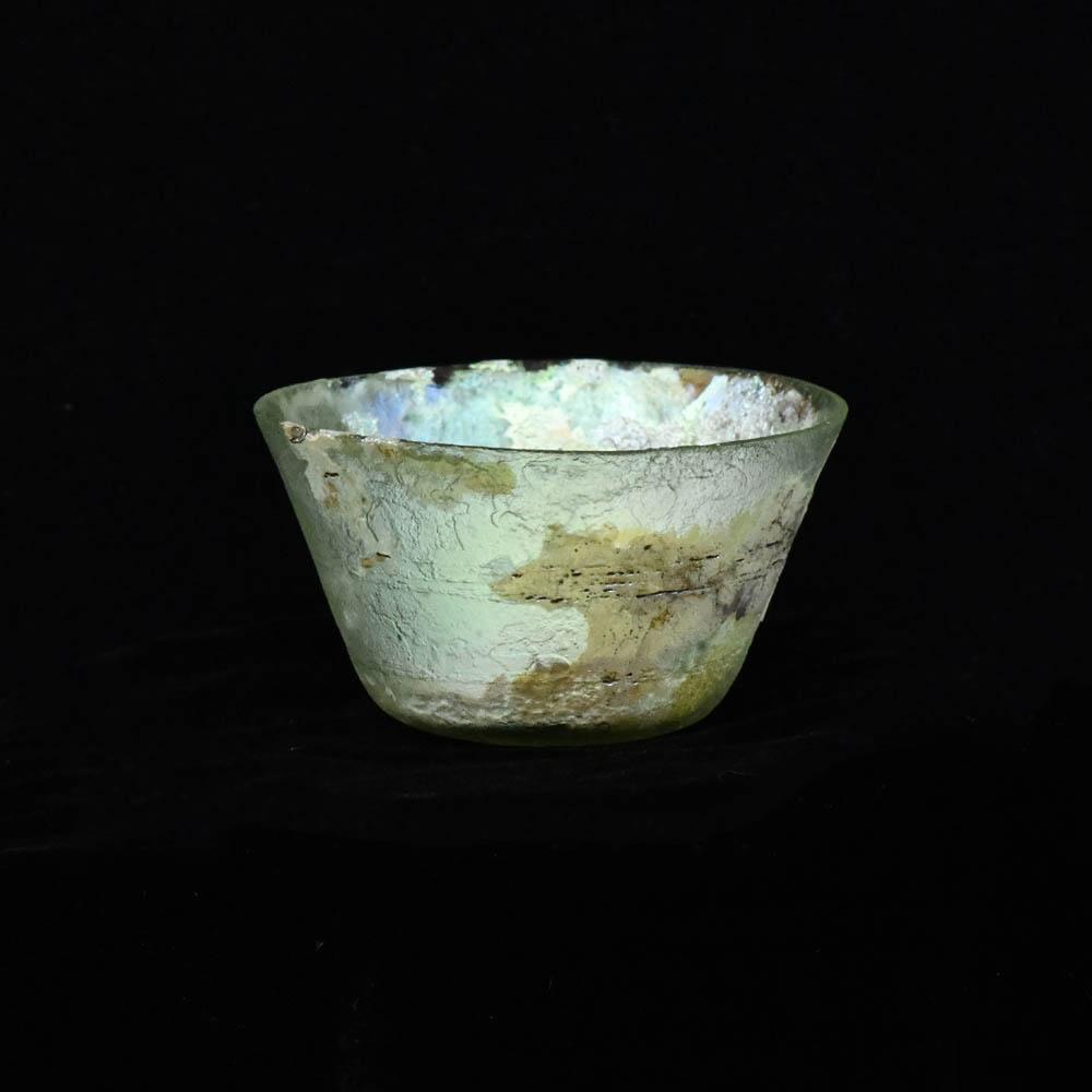 A Roman Miniature Glass Bowl, ca. 1st century BCE/CE