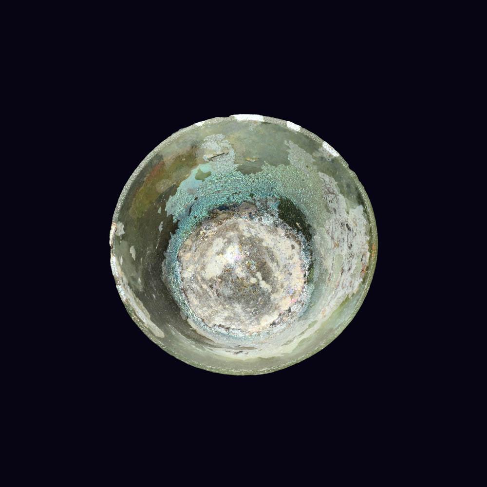 A Roman Miniature Glass Bowl, ca. 1st century BCE/CE