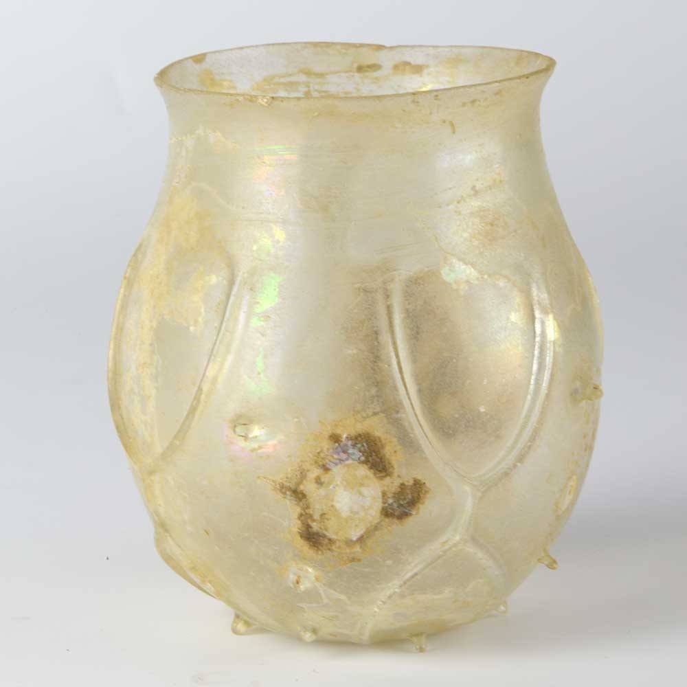 A Roman Mold-Blown Beaker, ca. 4th century CE