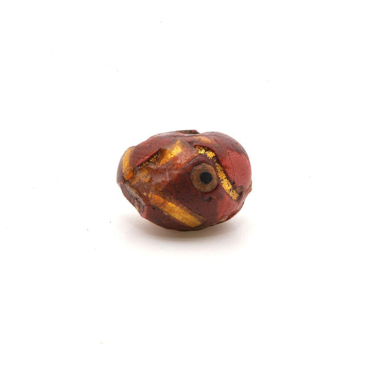 A Roman Glass Eye Bead, Roman Imperial Period ca. 1st century CE