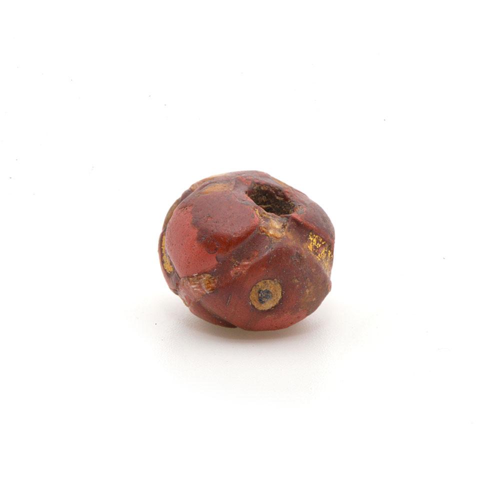 A Roman Glass Eye Bead, Roman Imperial Period ca. 1st century CE