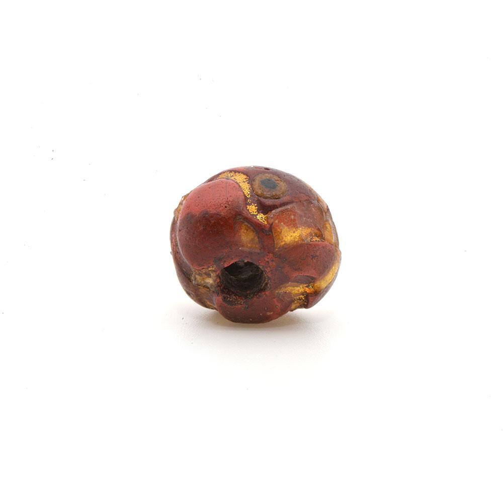 A Roman Glass Eye Bead, Roman Imperial Period ca. 1st century CE