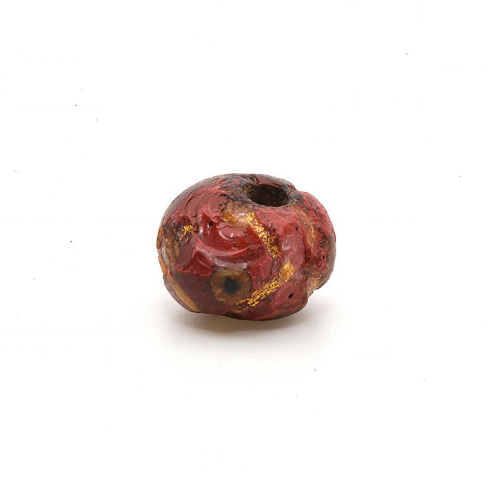 A Roman Glass Eye Bead, Roman Imperial Period ca. 1st century CE