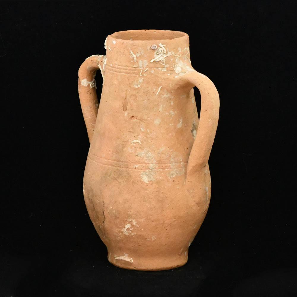 A shipwrecked Roman Terracotta Amphora, ca. 2nd century CE